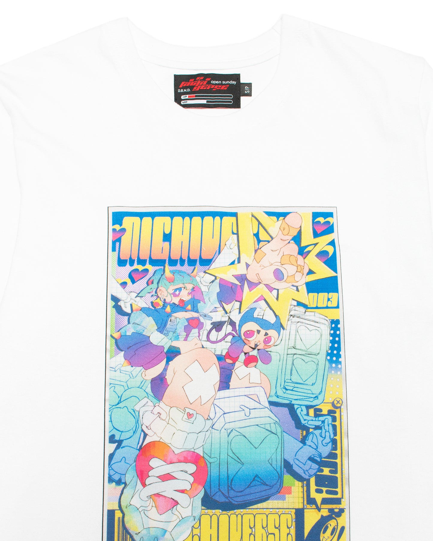 nichi big guns tee