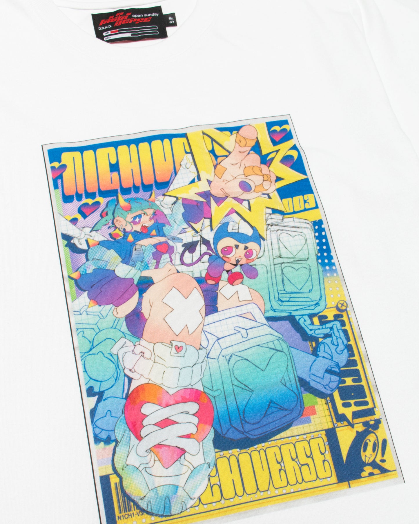 nichi big guns tee