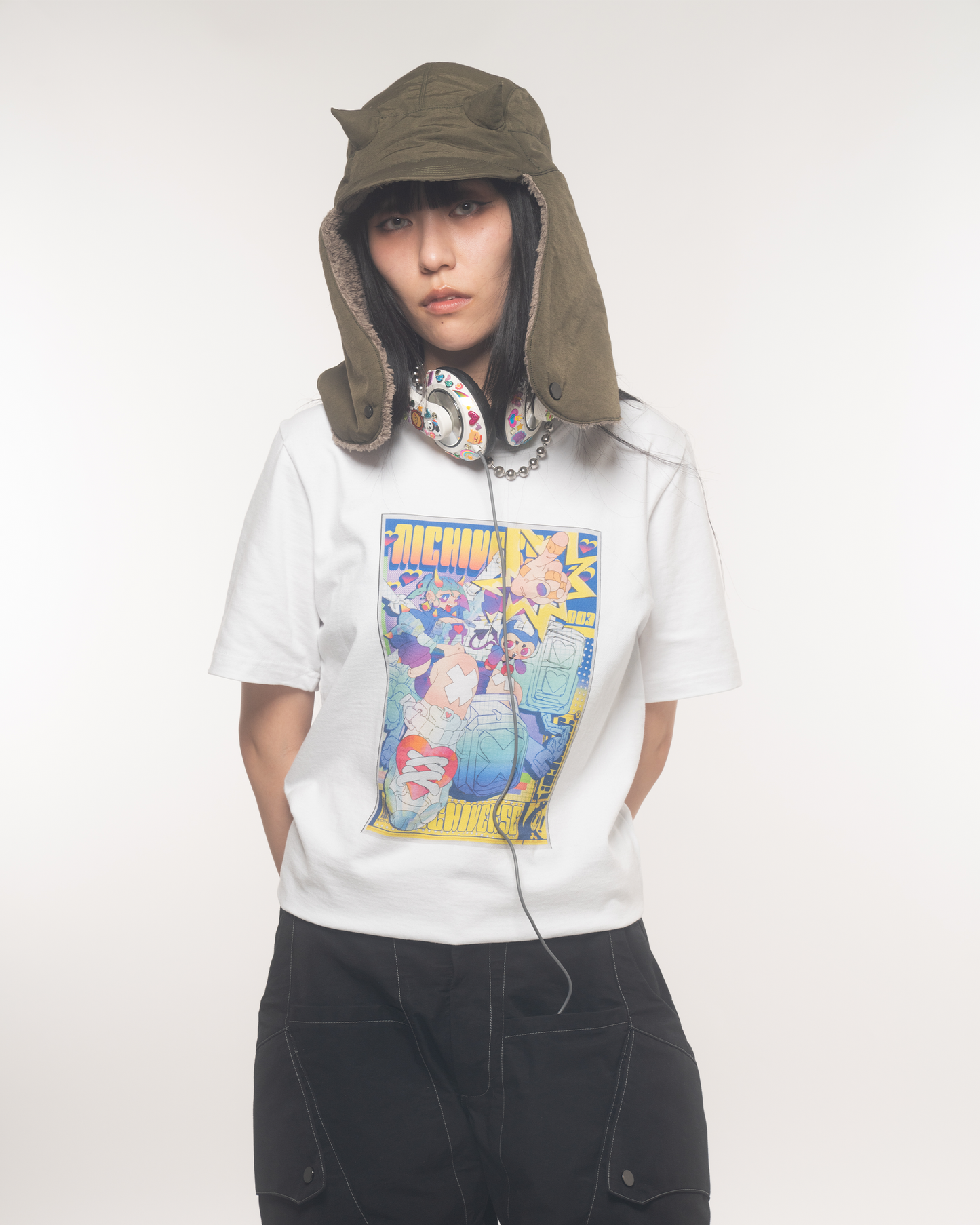 nichi big guns tee